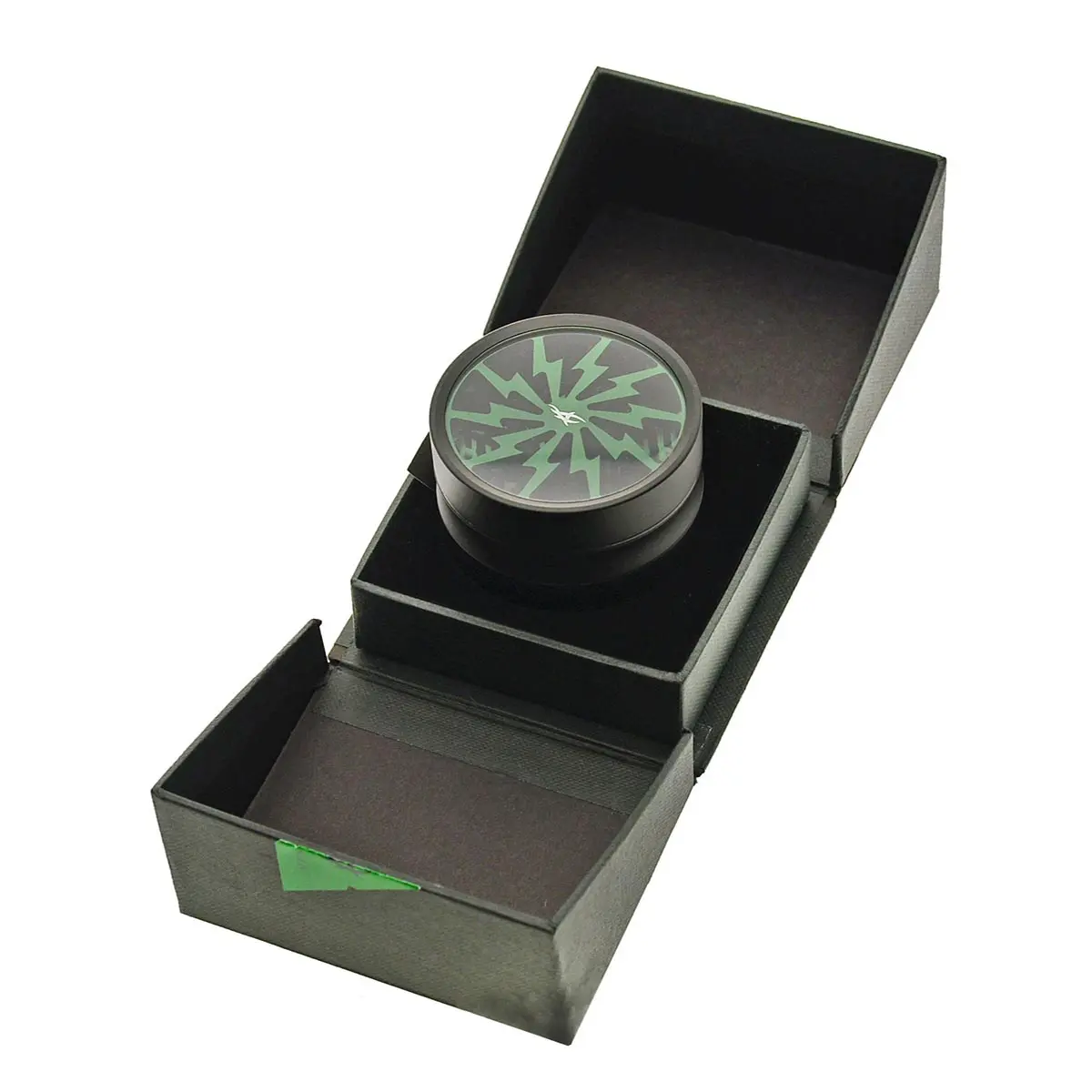 Thorinder grinder with window black / green