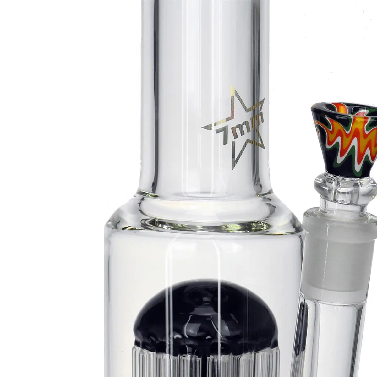Black Leaf Bong "Black Perco Queen" 