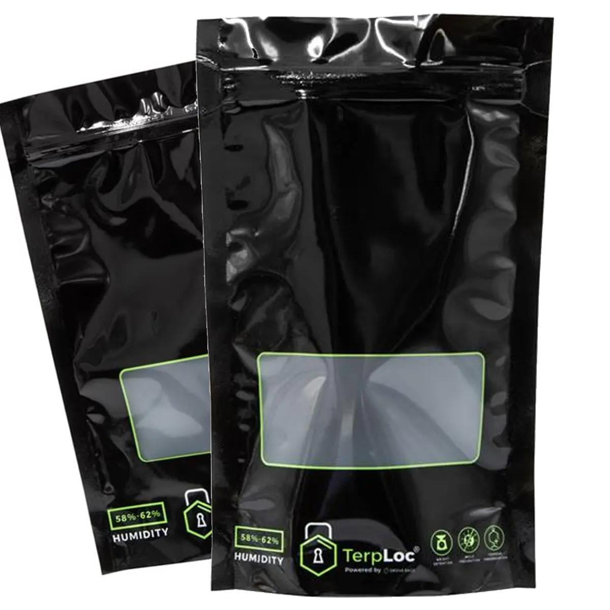 Grove Bags TerpLoc zip bags with window