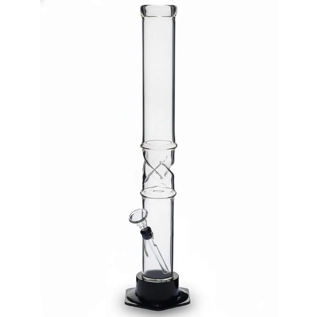 Bong in vetro Black Base ICE 40cm