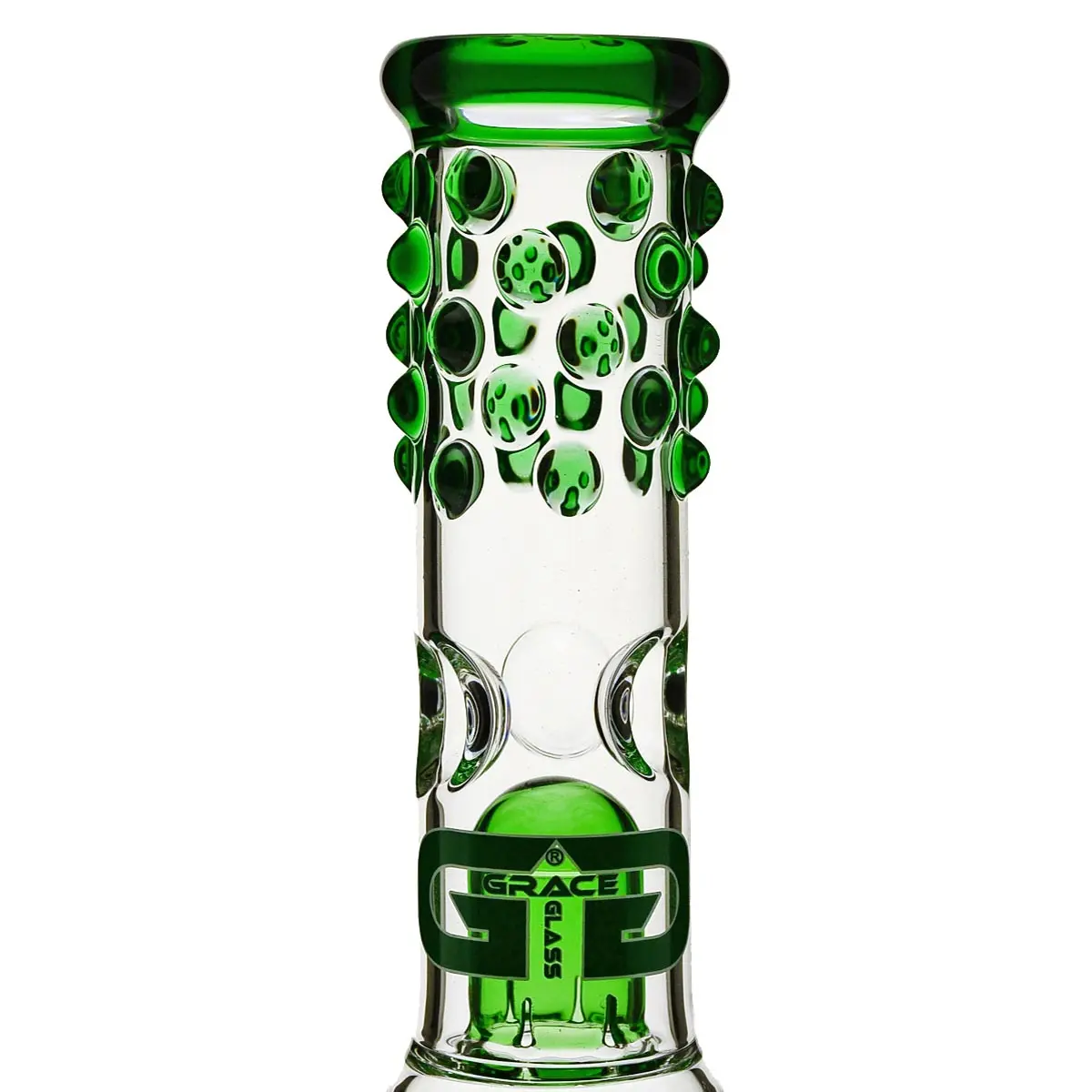 Grace Glass Bong "Slender Green Sarah" 38 cm