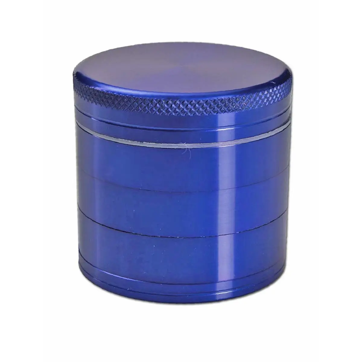 Aluminium Grinder Double Sieve blue