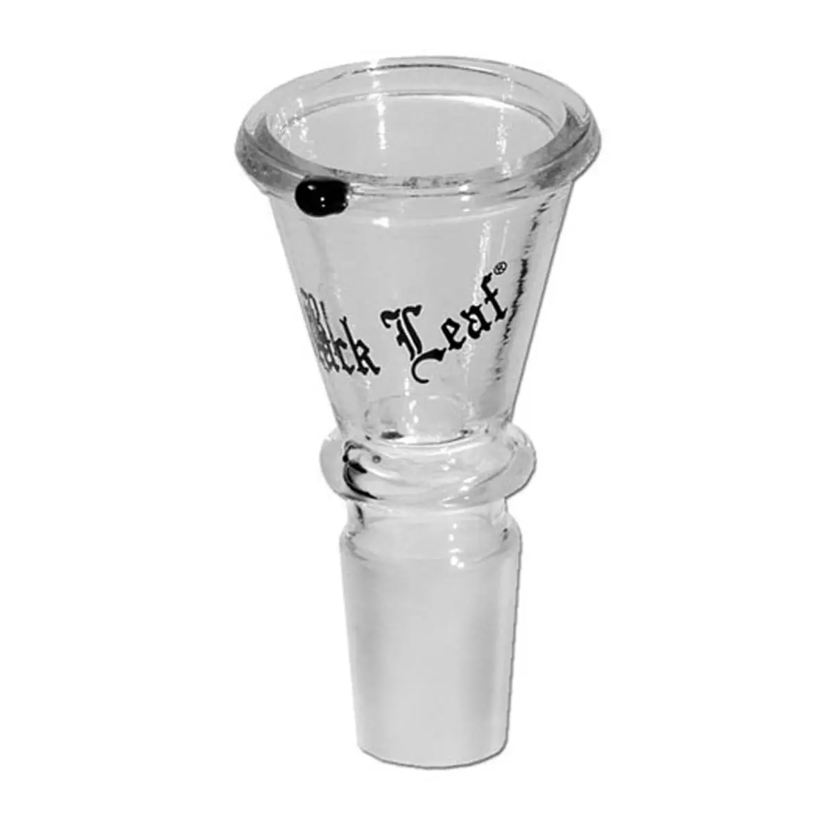 Black Leaf Bowl 18.8 Rollstop large