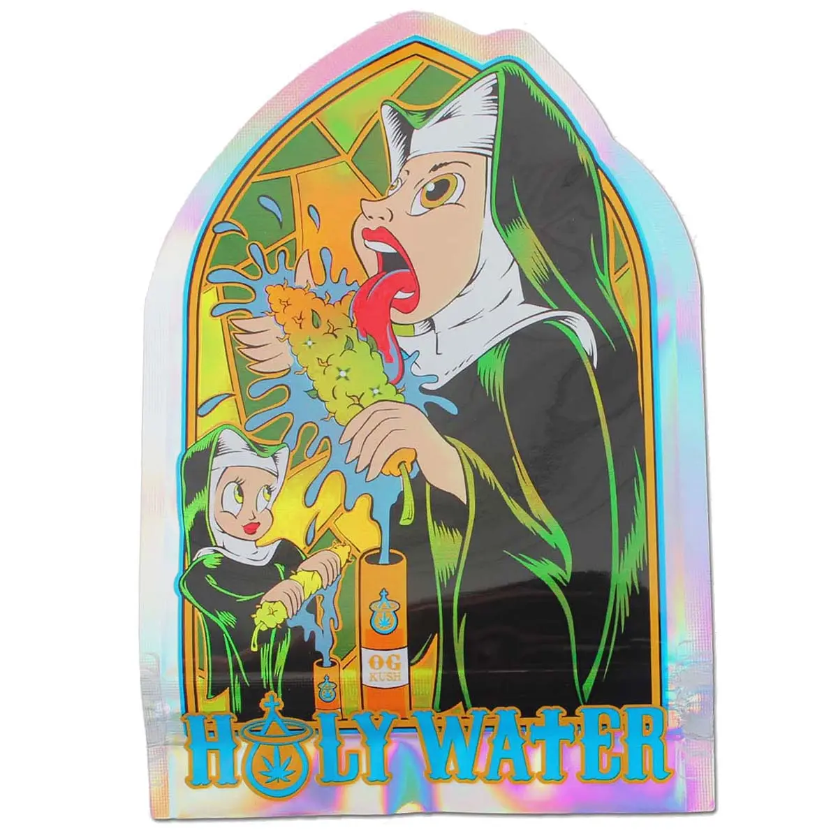 Mylar quick-release bag