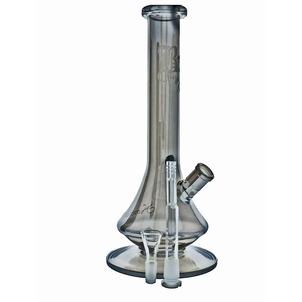 BL Neverland Bong with Rainbow Effect Metallic - black