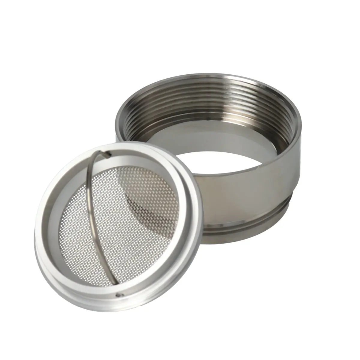 RAW Stainless Steel Grinder 4-Piece 50 mm