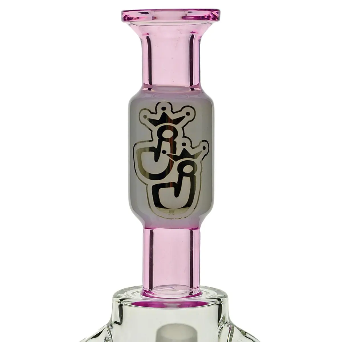 Jelly Joker glass essence bong "Crab" - pink