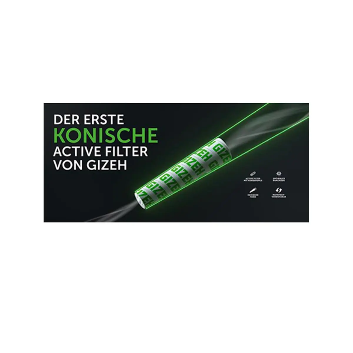 GIZEH Active Filter conical 10x