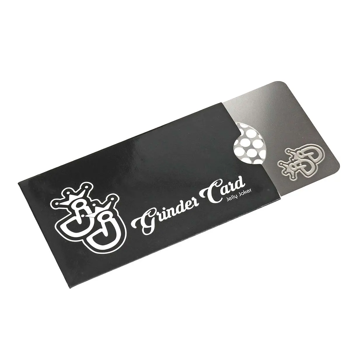 Jelly Joker Grinder Card made of stainless steel