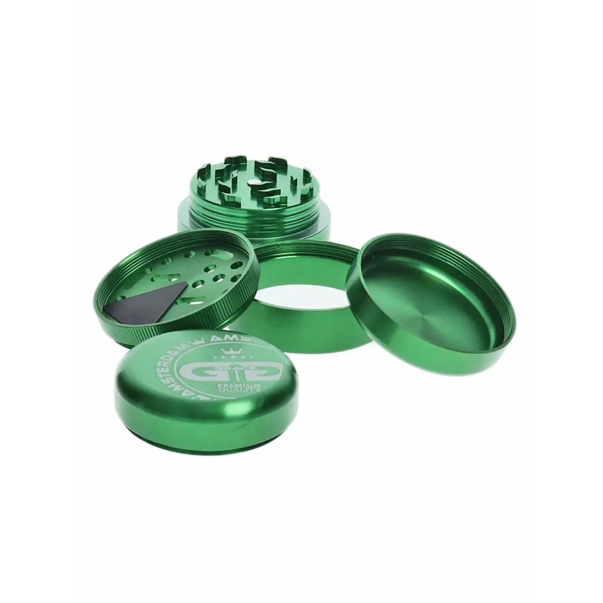 Grace Glass Grinder American Style 5-Part 55mm - green