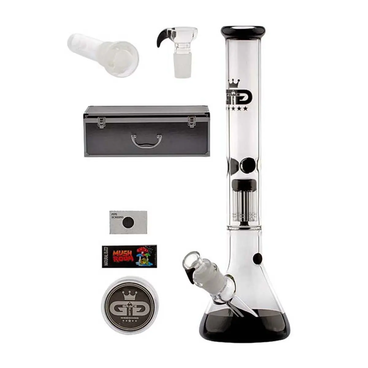 GG Beaker Baked Black in Luxury Metalic Box 29,2