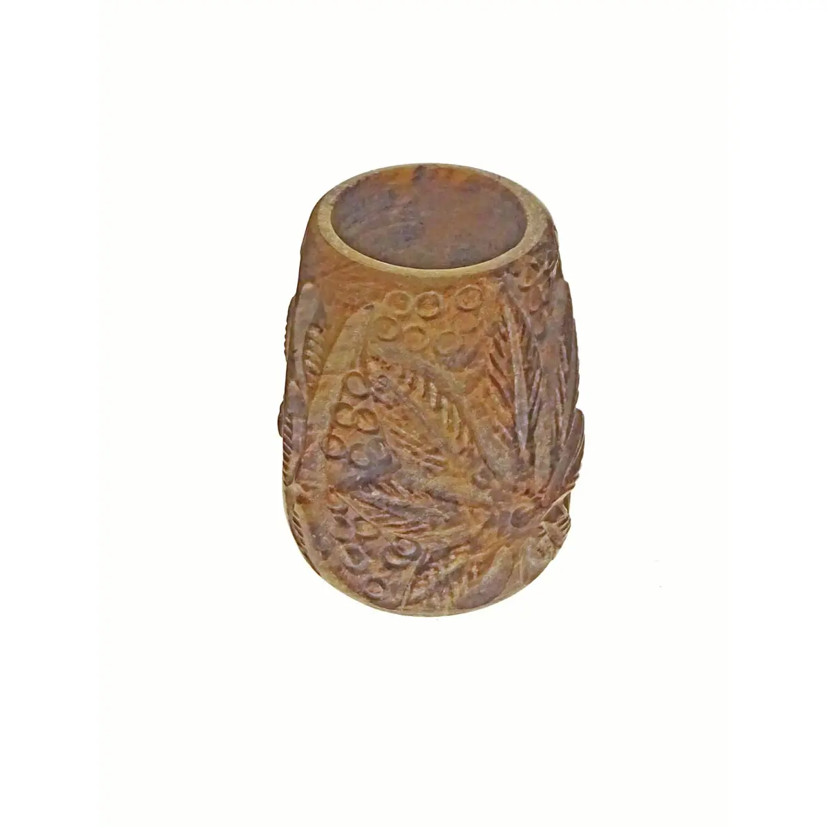 Soapstone Bowl, carved, rough