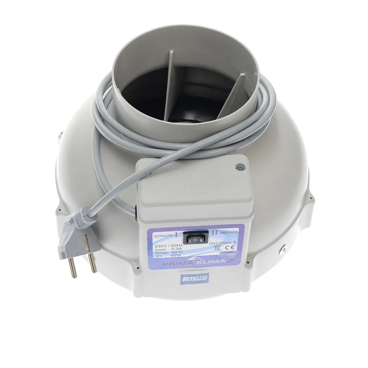 PrimaKlima Combo-Kit 2-Speed Ventilator + Filter