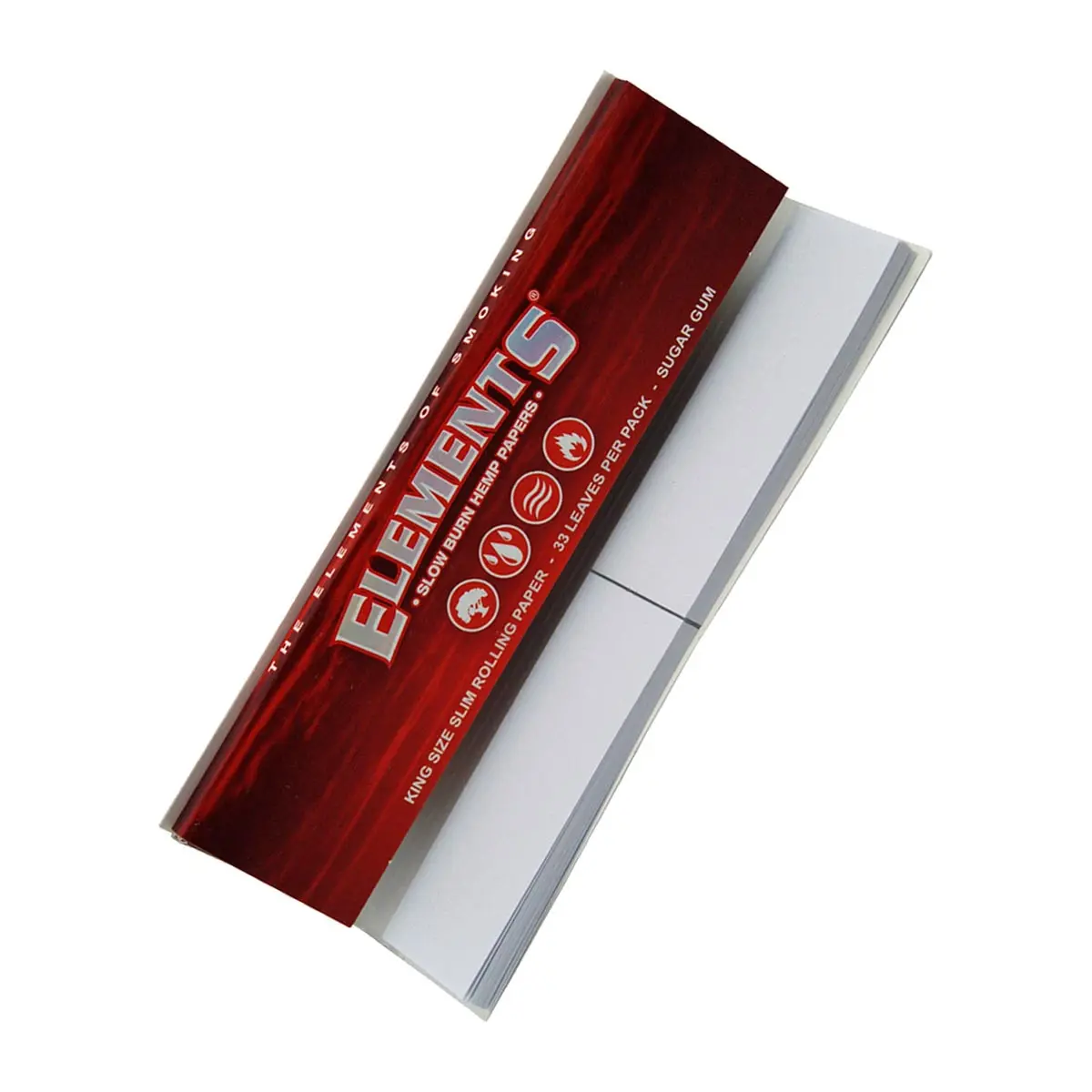 Elements RED Connoisseur Hemp Papers + Filter Tips