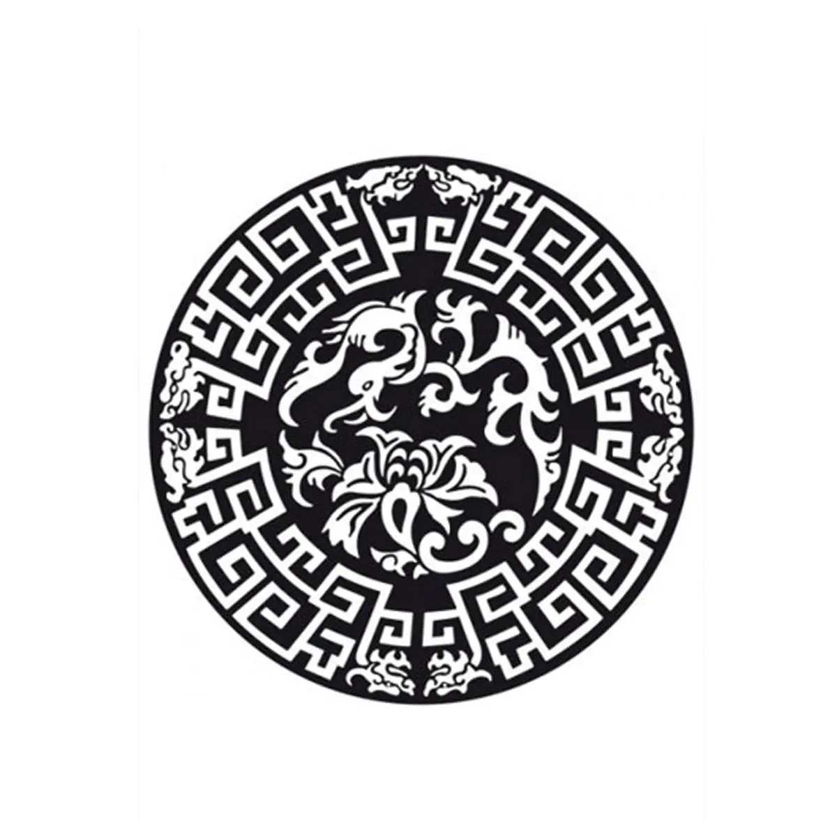 Aluminium can with screw cap 'Celtic Maze'
