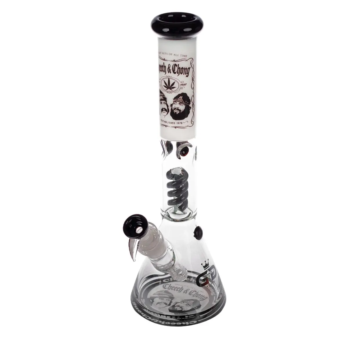 Grace Glass 'Cheech & Chong' white