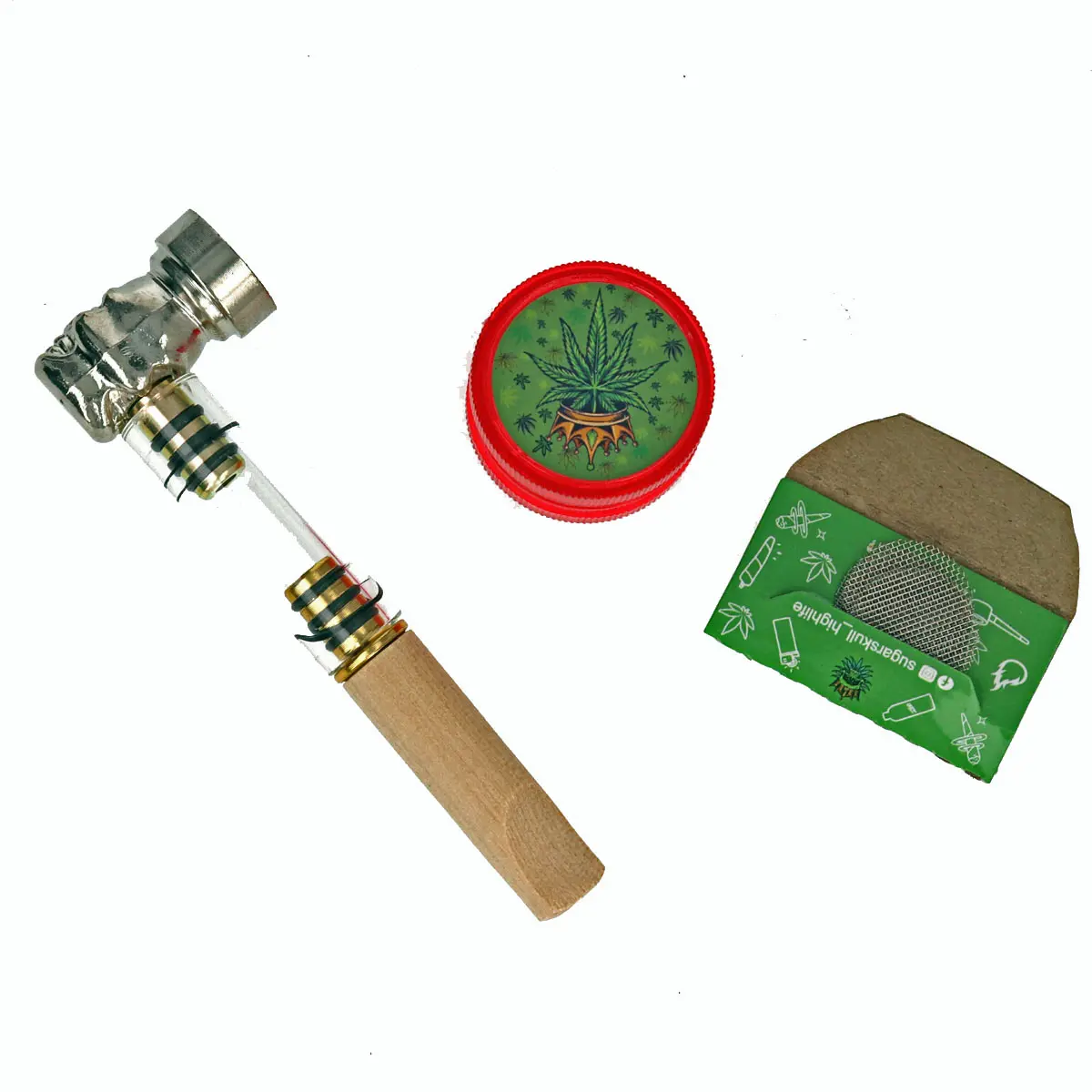 Hand Pipe Set 'Sugar Skull'