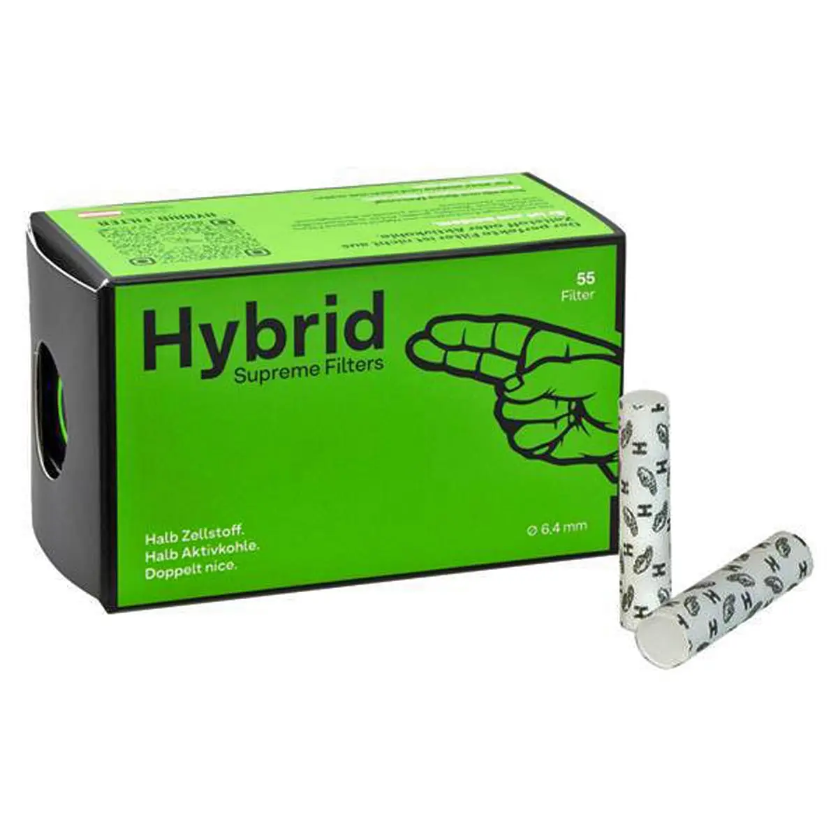 Hybrid Supreme Filters 6,4mm - 55pcs
