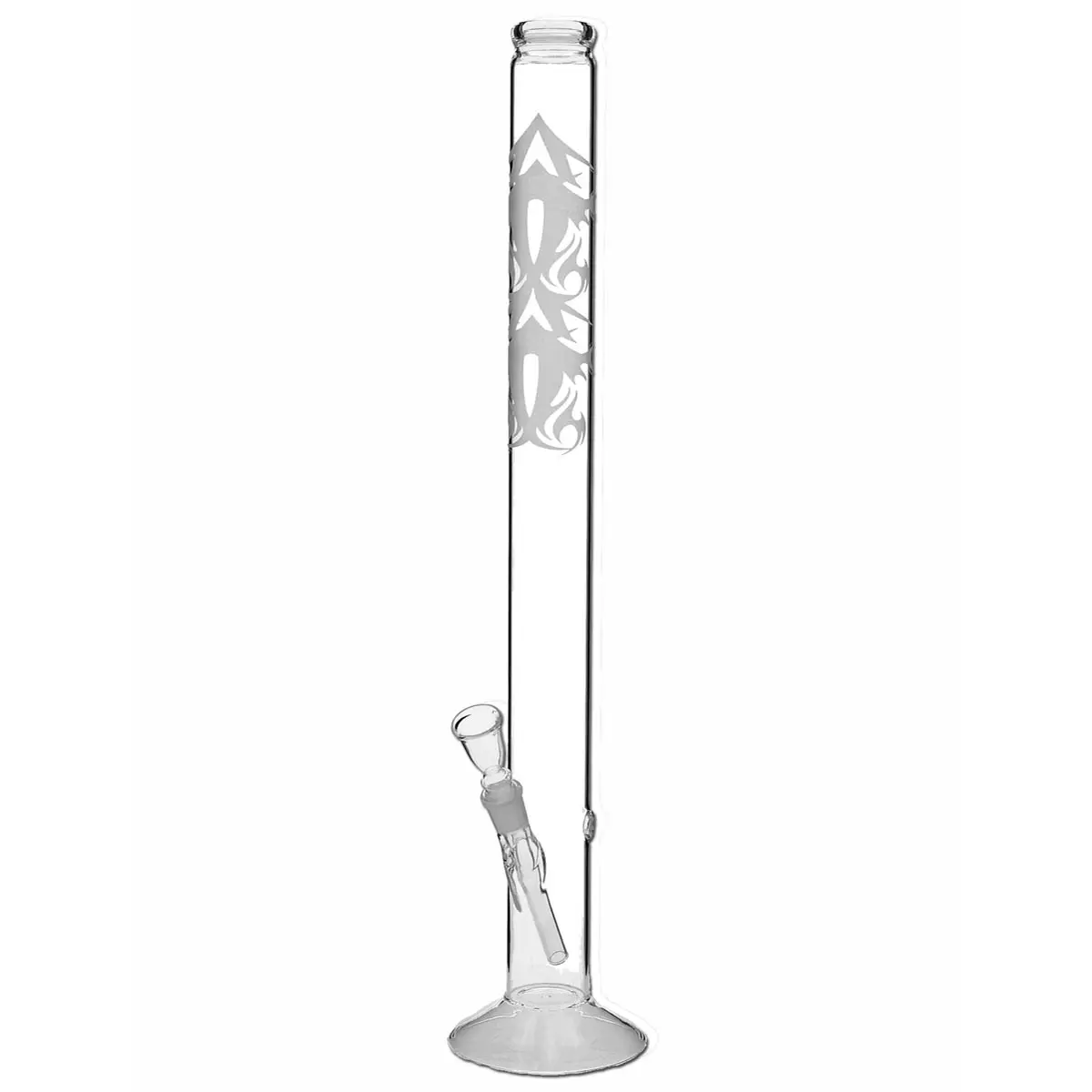 Glass bong 60cm sandblasted