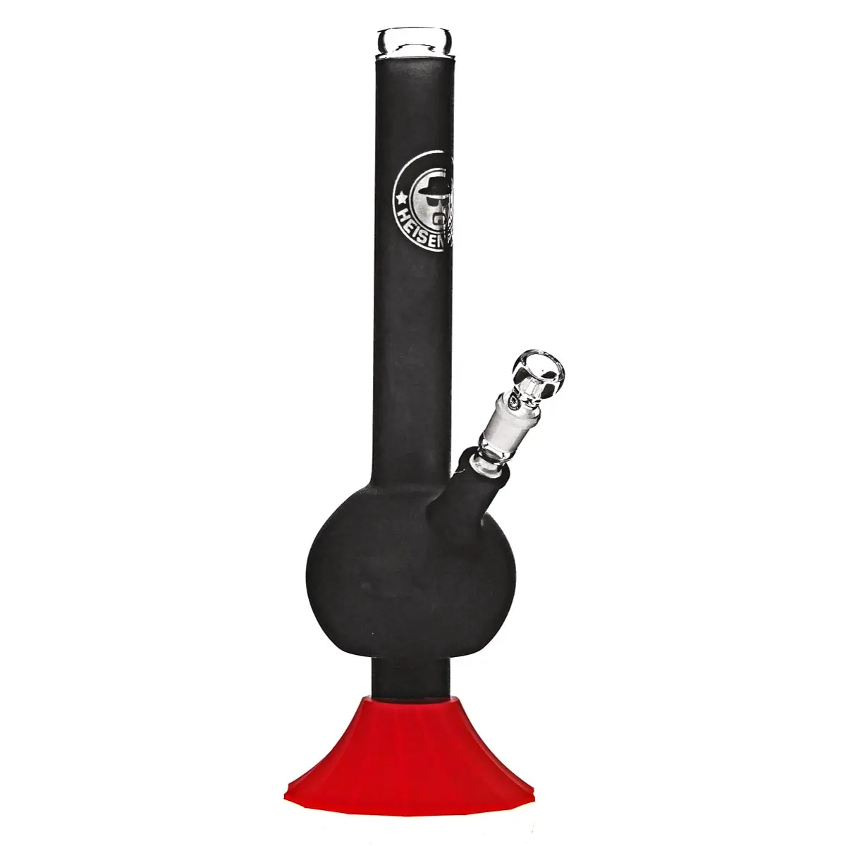 Heisenberg Glass Bong with Silicone Base 'Black Skyler' 