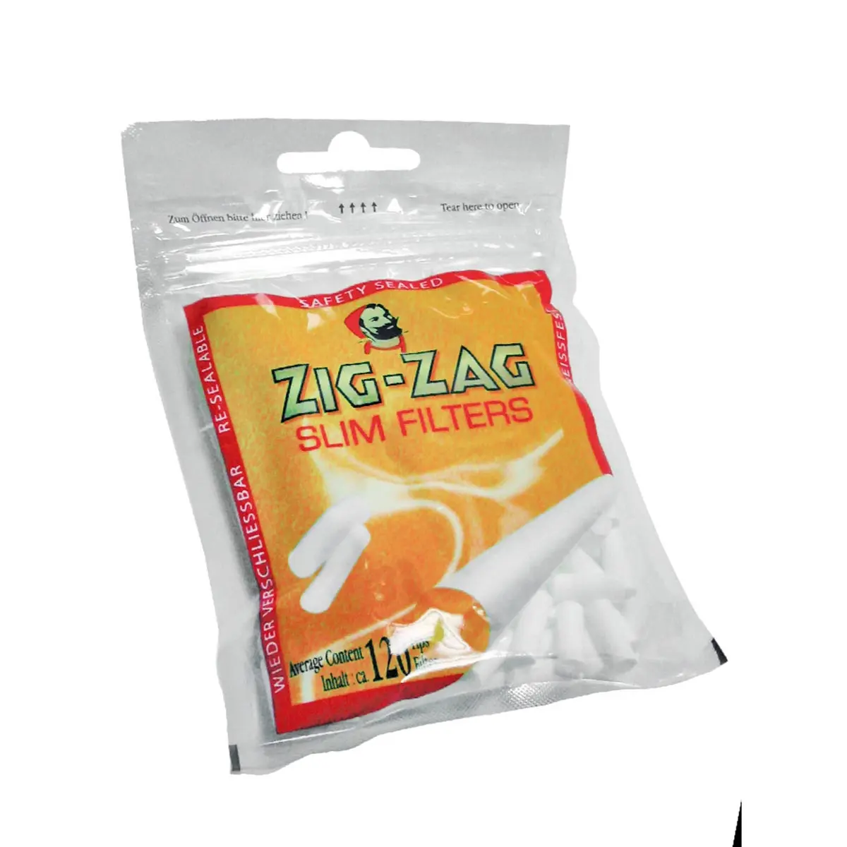 ZigZag Cigarette Filter - Slim 120 pieces