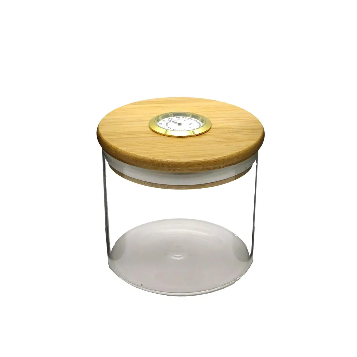 Dank 420 Hygrometer airtight Glass Jar - 95x90mm