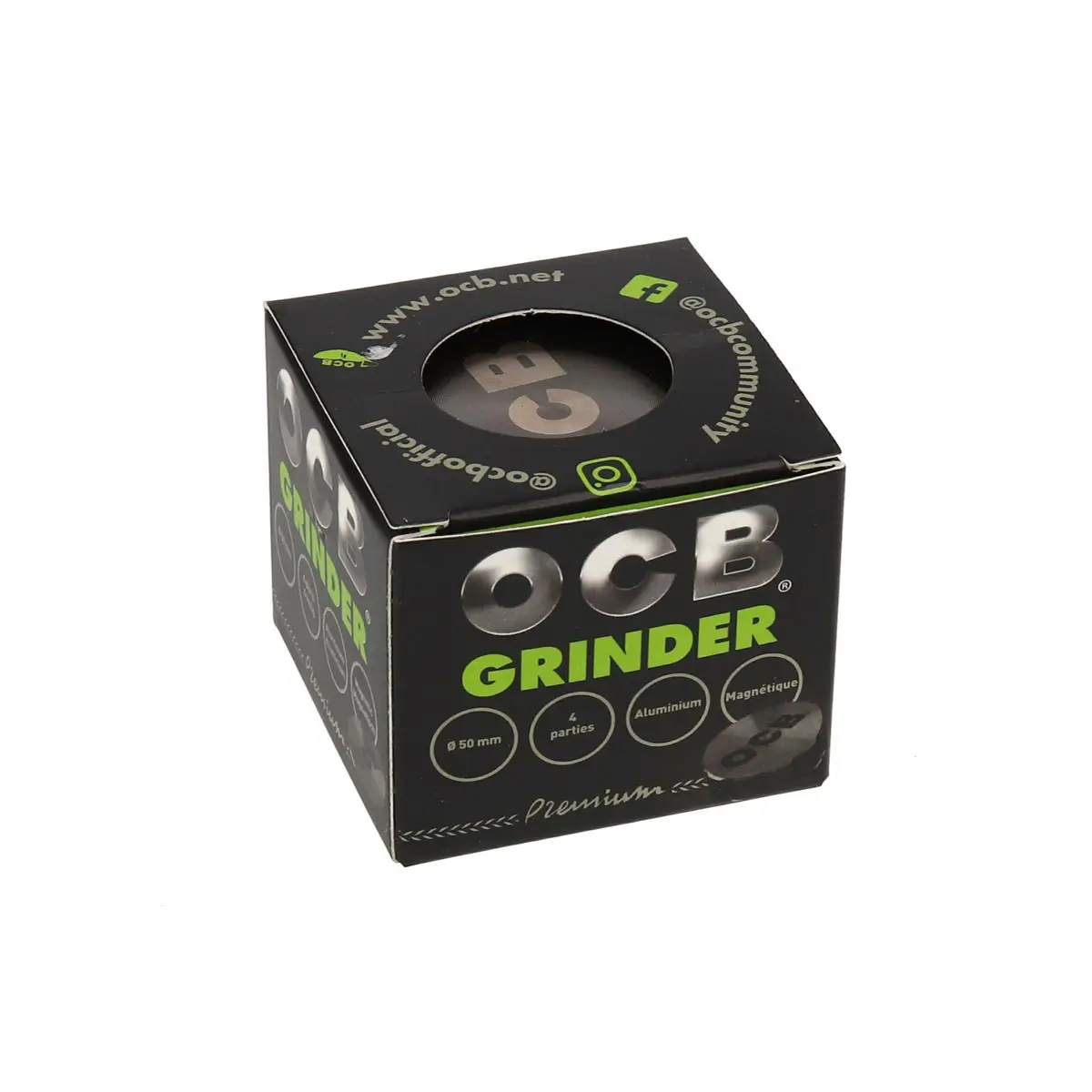 OCB Aluminium Grinder 50mm