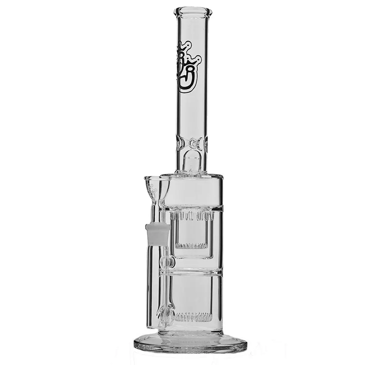 Jelly Joker glass bong dual perc "Cold Fusion Reactor"