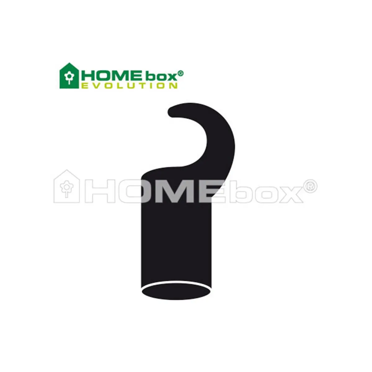 HOMEbox spare hooks short 4 pcs 22mm