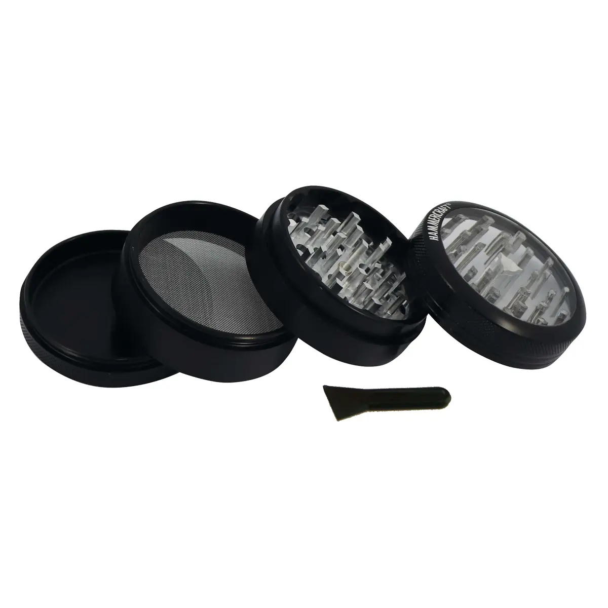 Hammercraft Grinder with Glass Window 4-Part 63mm