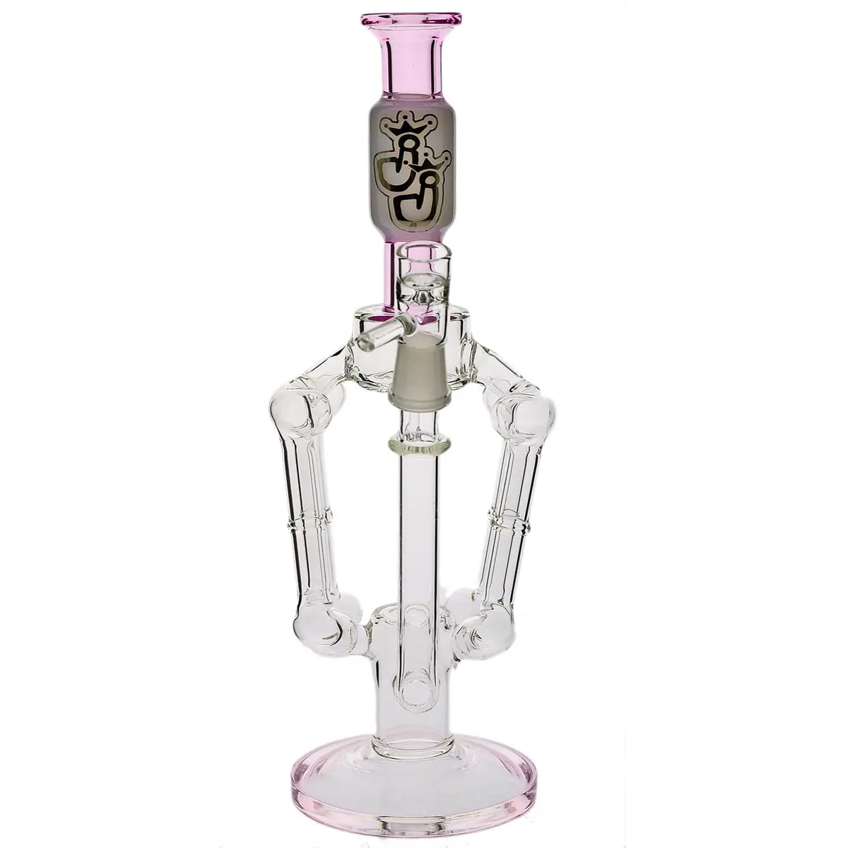 Jelly Joker glass essence bong "Crab" - pink