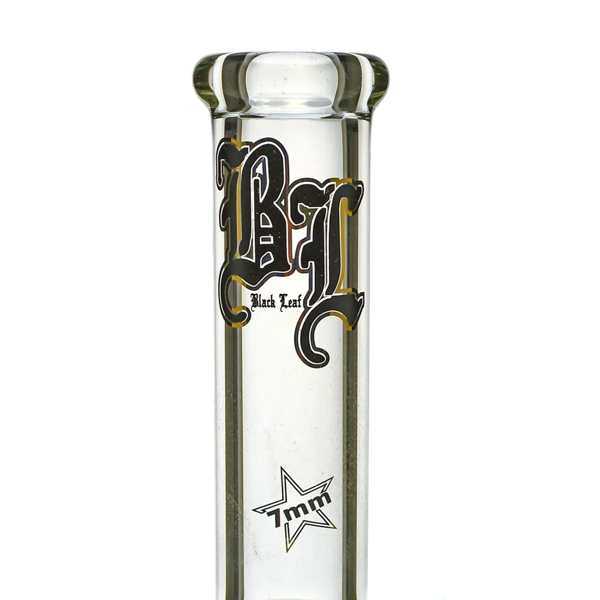 Black Leaf Bong "Clear Perco Queen"