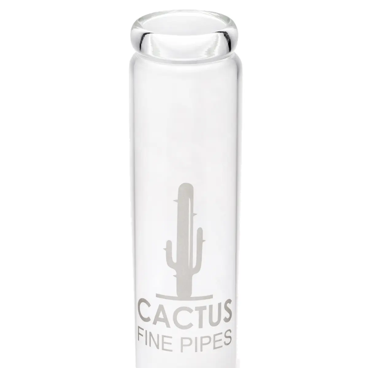 Cactus glass bong flask 44cm