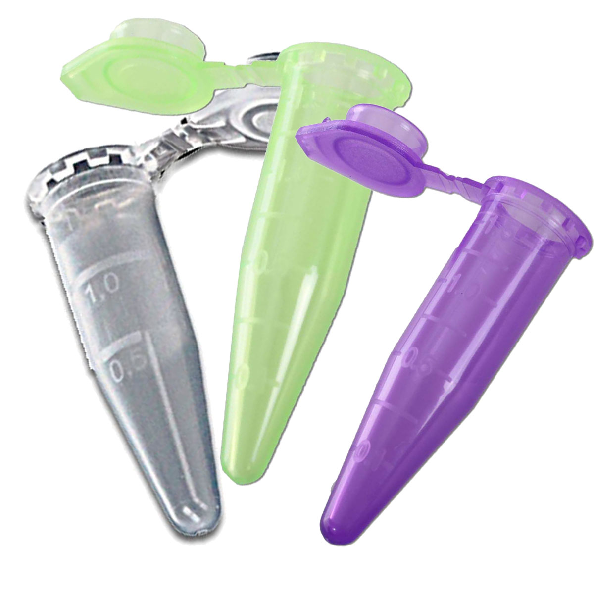 Fiala di reazione con coperchio e scala graduata 1,5 ml