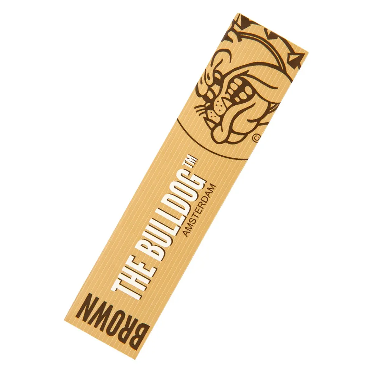 The Bulldog Brown Kingsize Slim unbleached