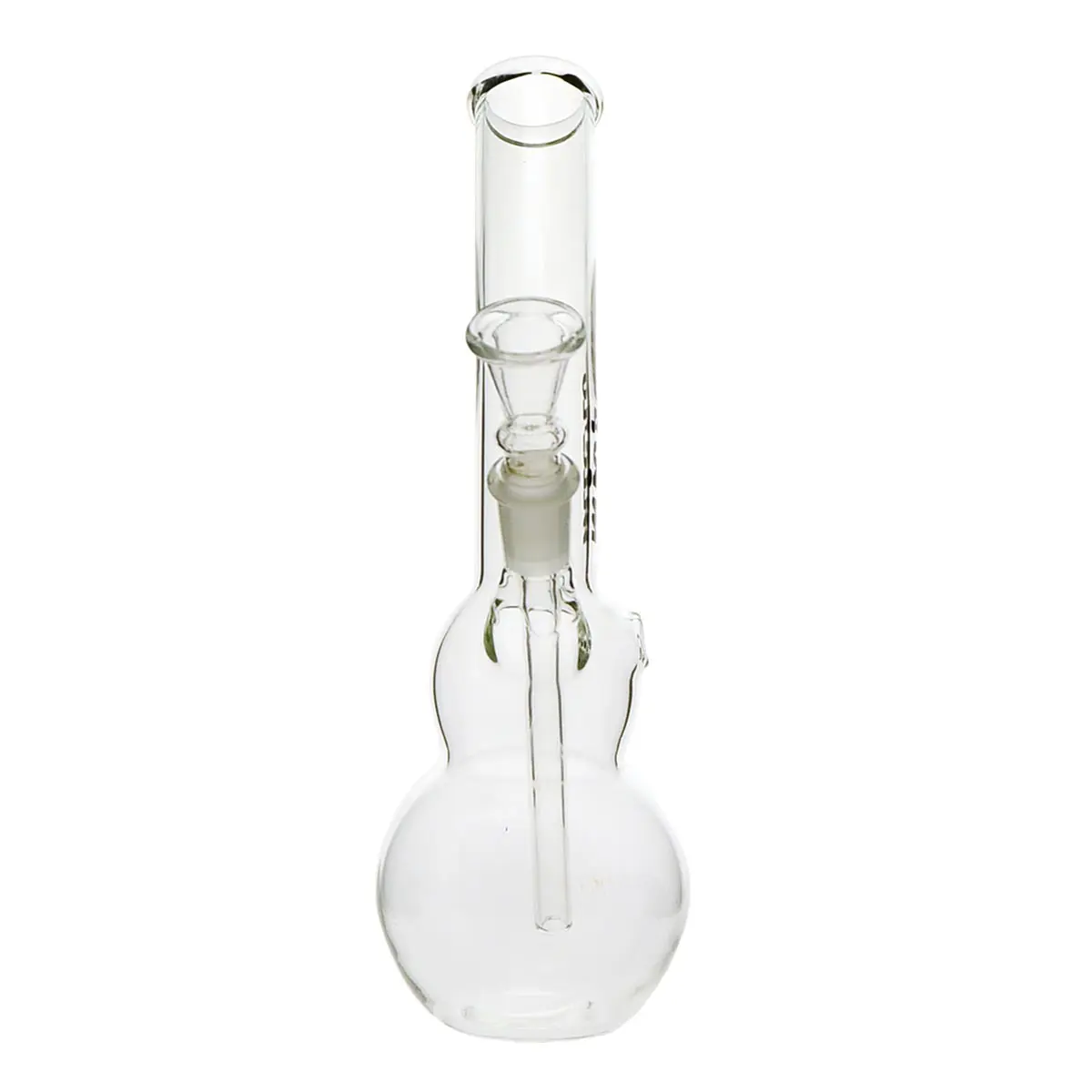 Micro Bong with 2 Bellies 22 cm