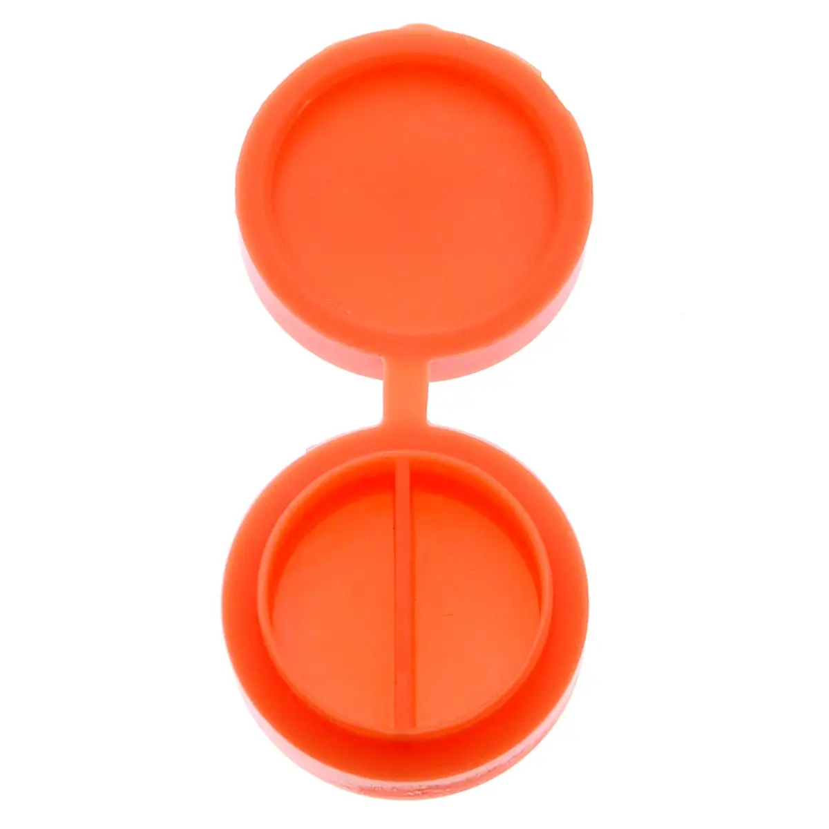 Grace Glass Silicone Jar double Orange