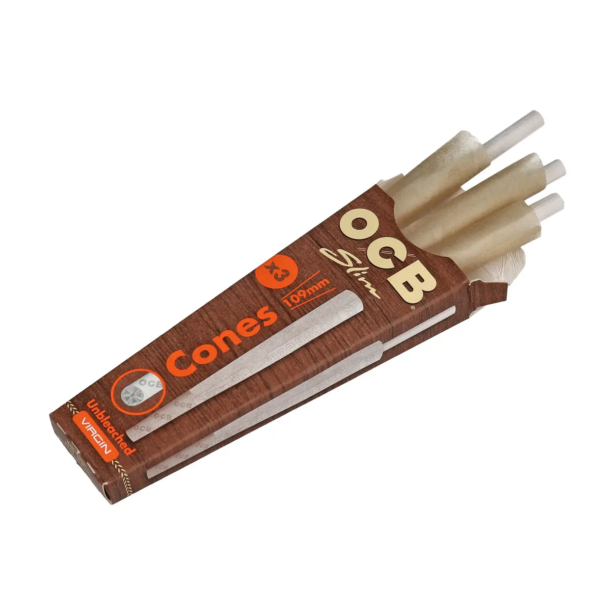 OCB Cones Slim  unbleached