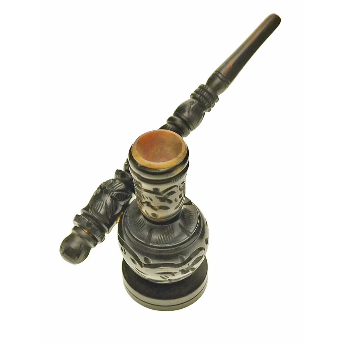 Modular Four-Part Pipe with Soapstone Bowl