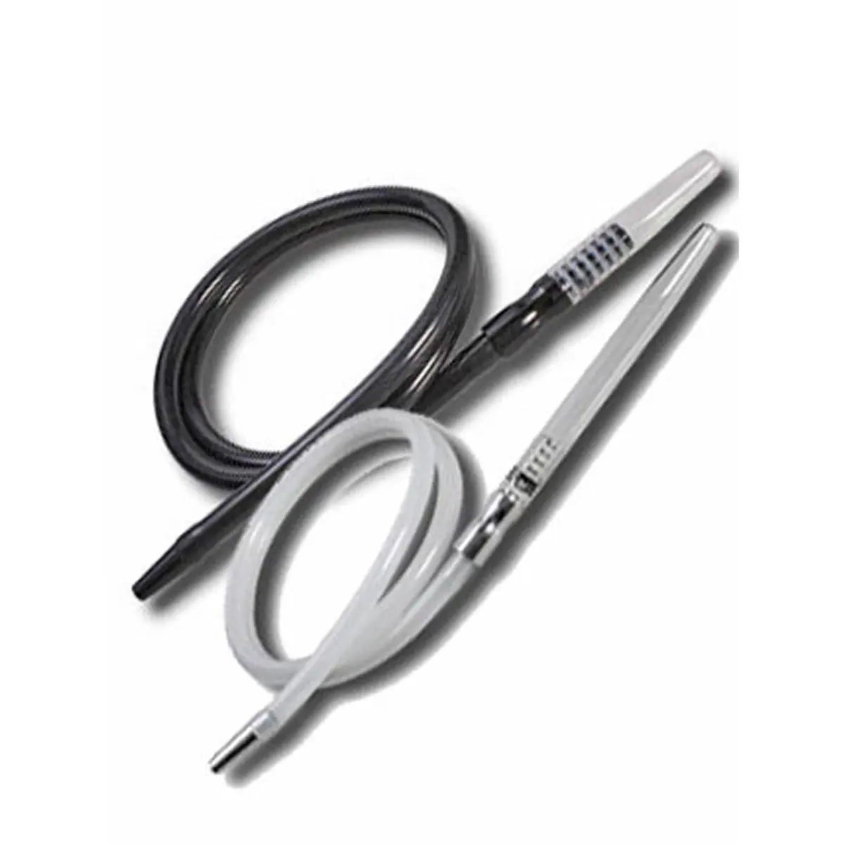 Shisha hose complete + glass mouthpiece 140cm