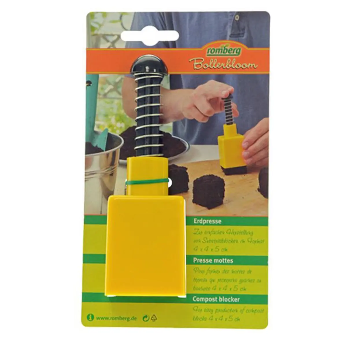 Compost Blocker, 4 x 4 x 5 cm