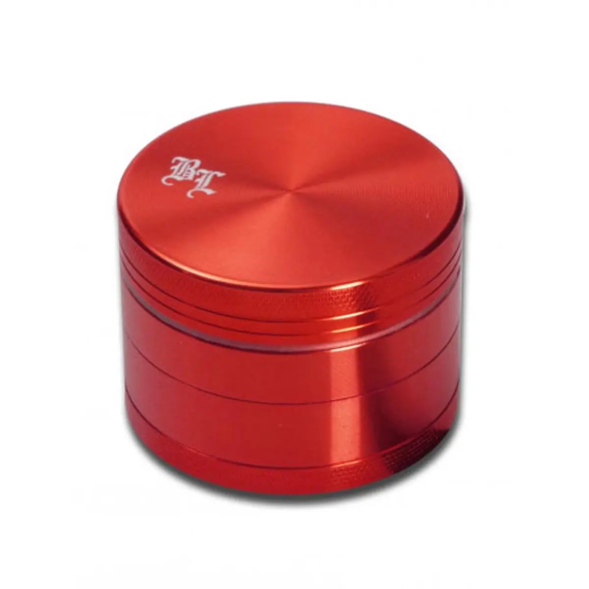 Black Leaf 4-Part Grinder Magnet Ø 50mm Red