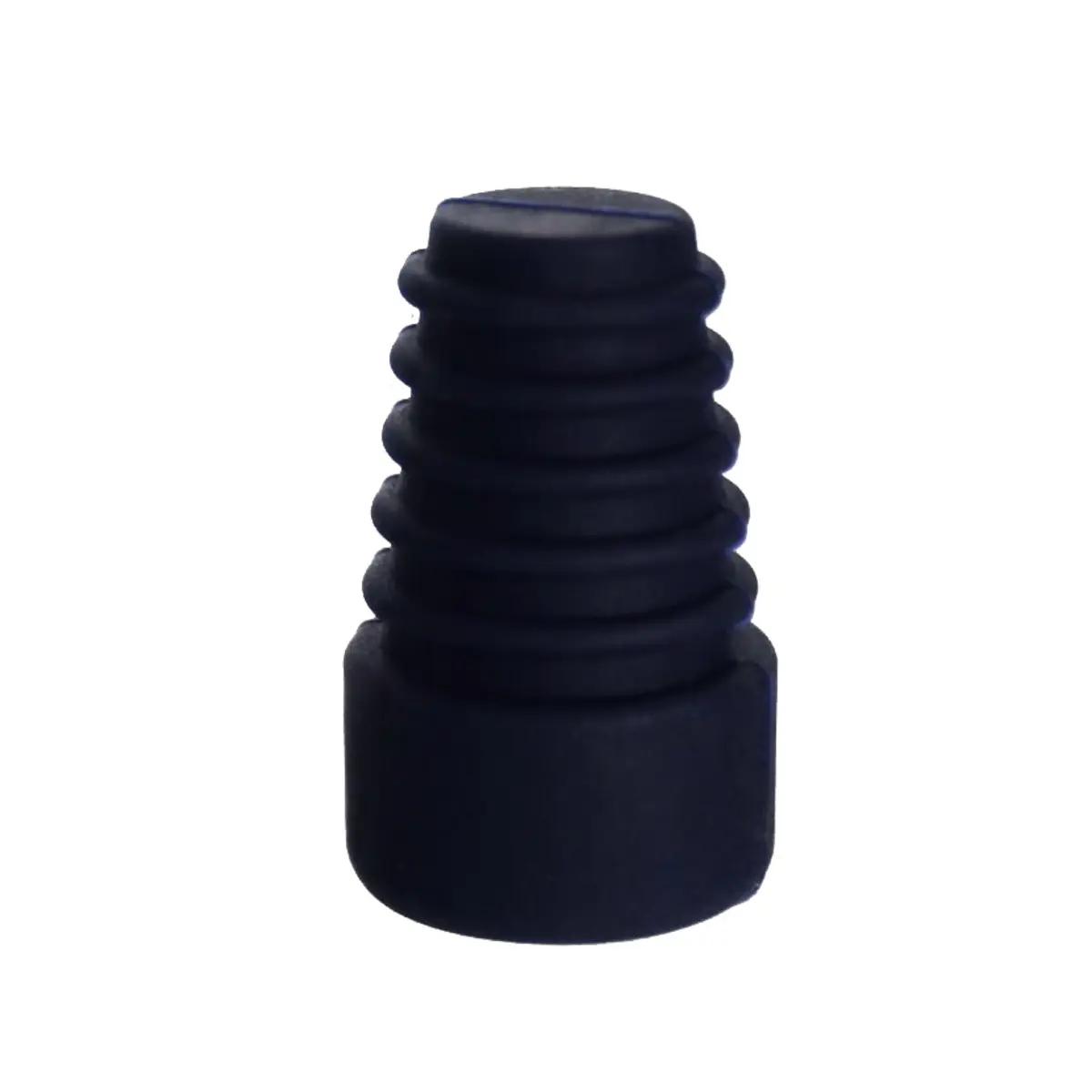 Kickhole silicone plug