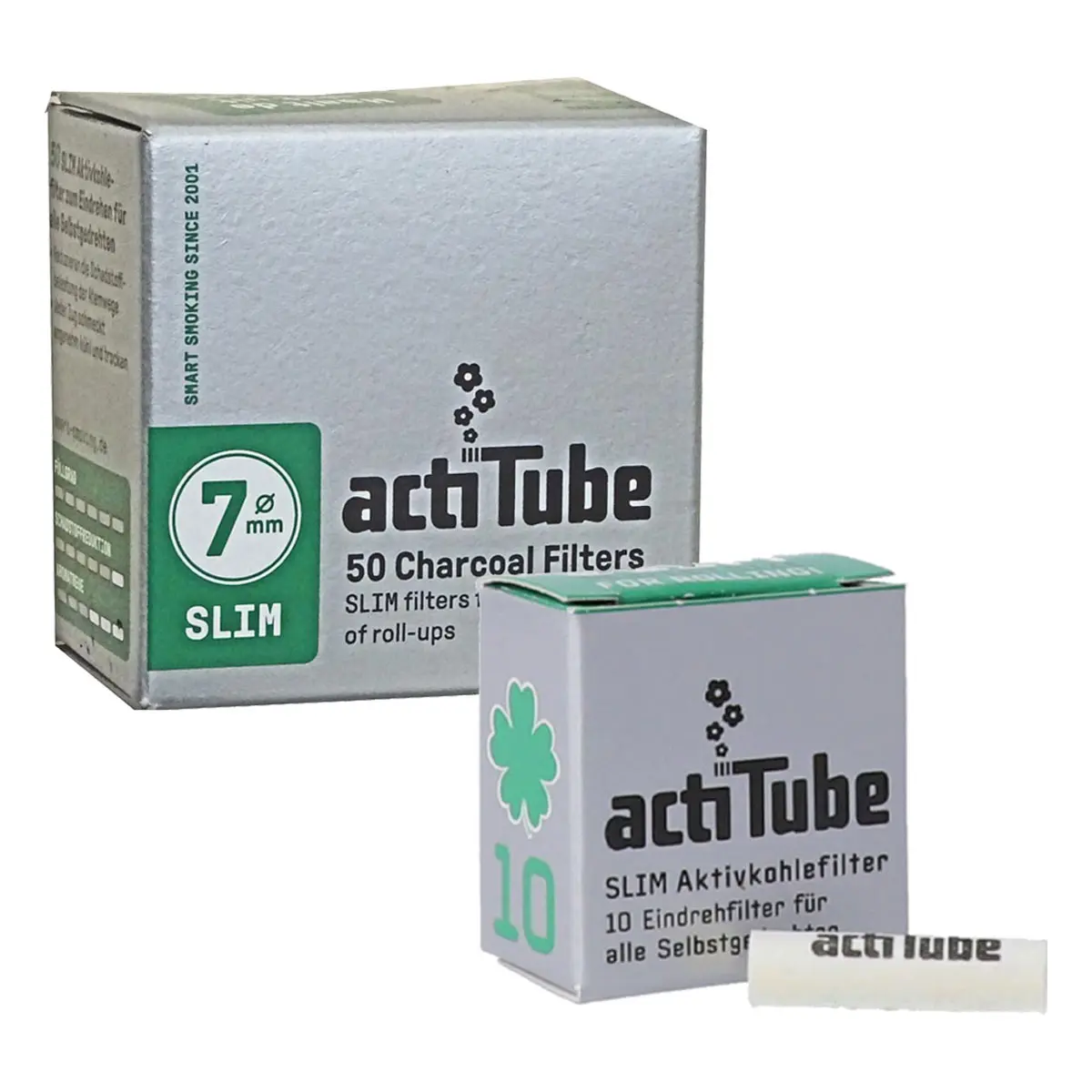 actiTube activated Carbon Filters 7mm