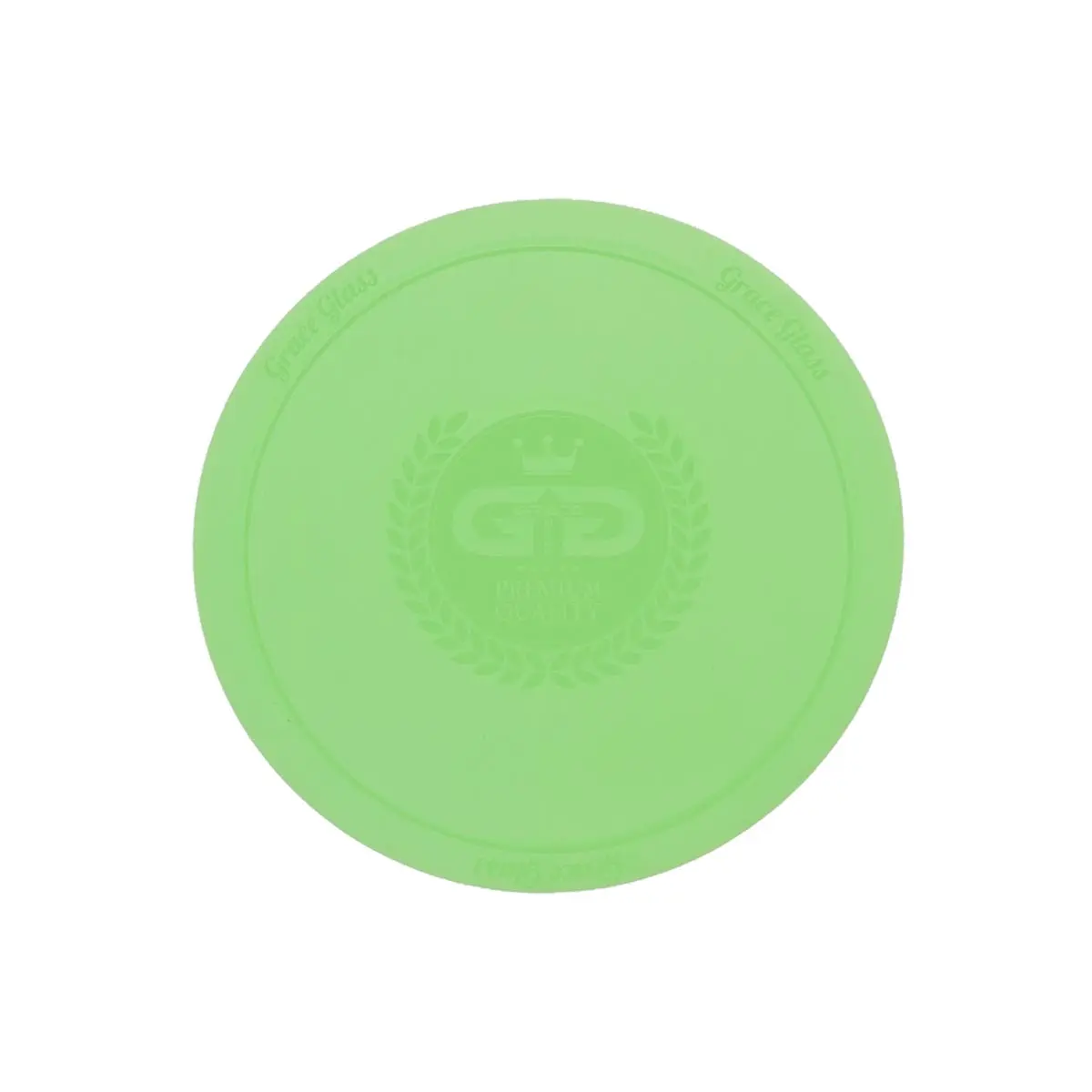 GG Silicone coaster for bongs - Green