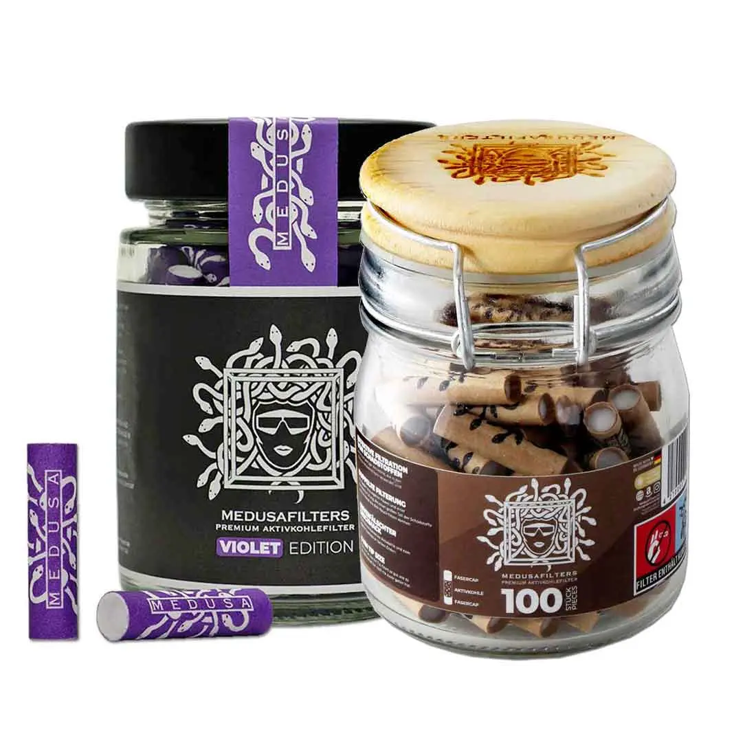 Medusa Filters Activated Carbon Filters 6mm 100 pcs