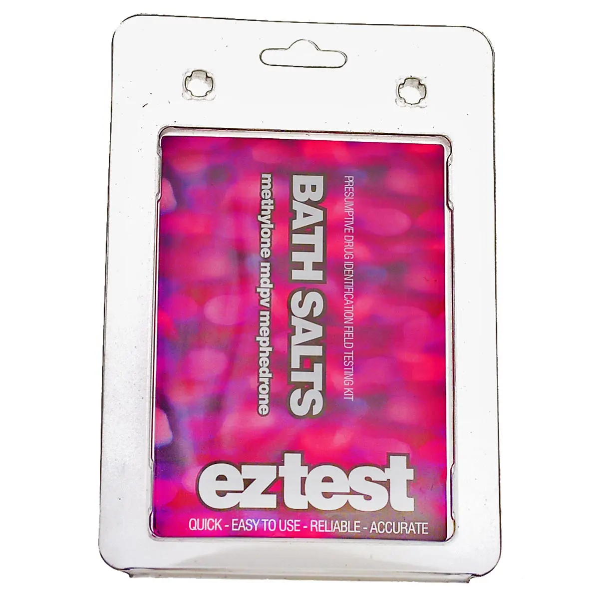 eztest Tube for Bath Salts: Mephedrone, Methylone and MDPV
