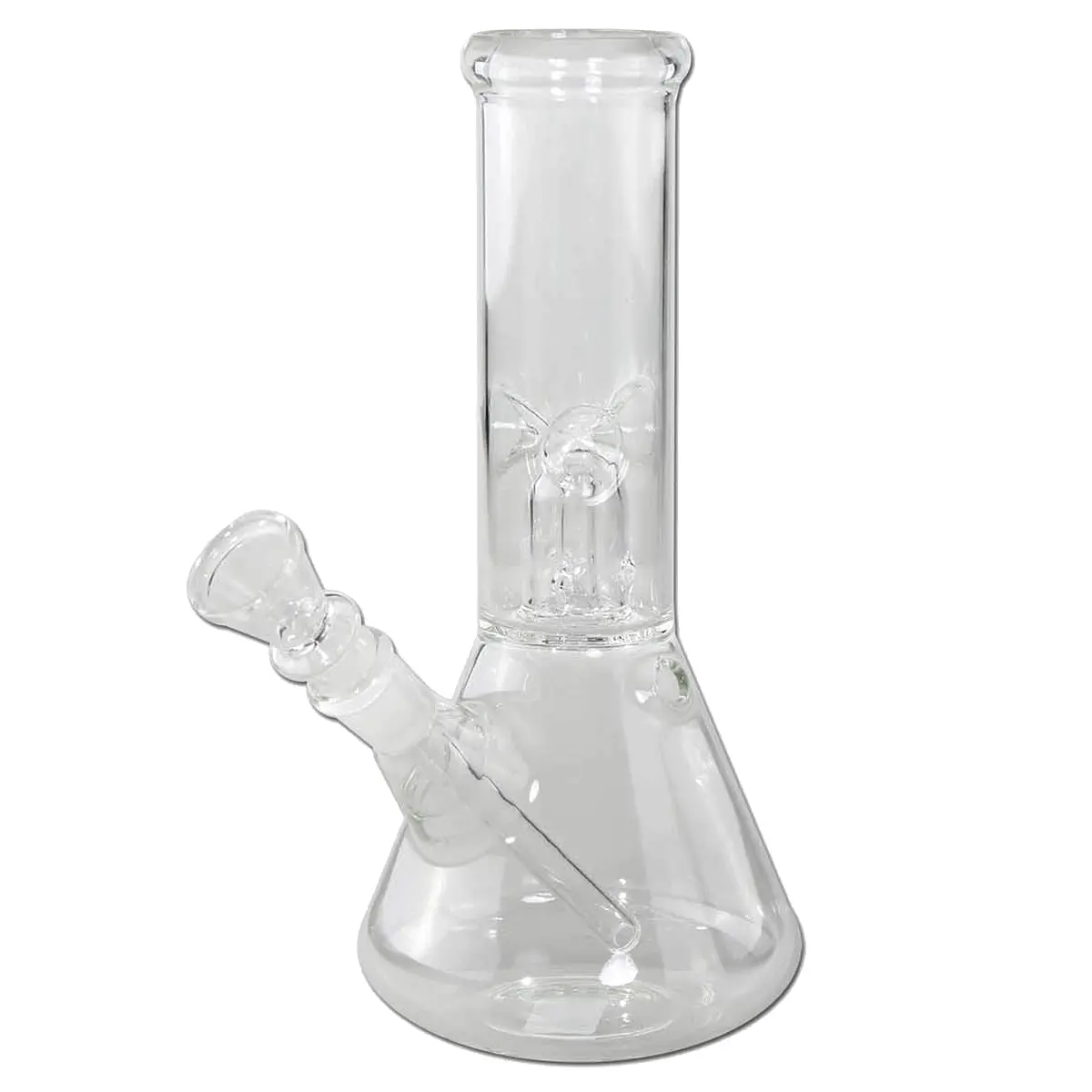 Small Beaker ice bong with perc 20 cm