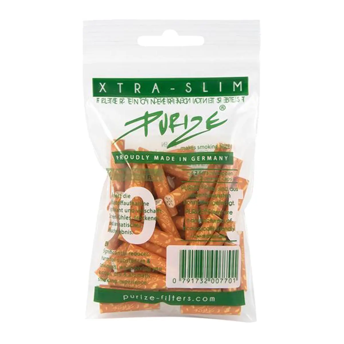 PURIZE®  Activated Carbon Filter  – XTRA Slim Size Spy 50x