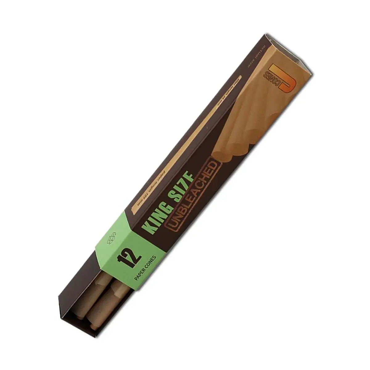 J-Ware Cones unbleached  - King Size 12x